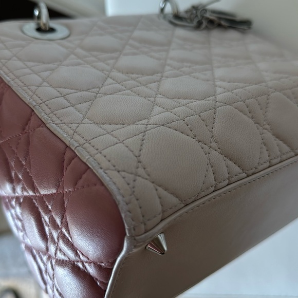 ❌SOLD❌ LIMITED EDITION* Tri-Color Cannage Lady Dior Bag - Picture 10 of 17